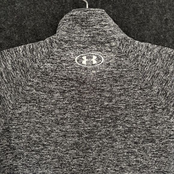 Under Armour Pullover Women's Small Gray Half Zip HeatGear Athletic Running Top - Picture 4 of 8